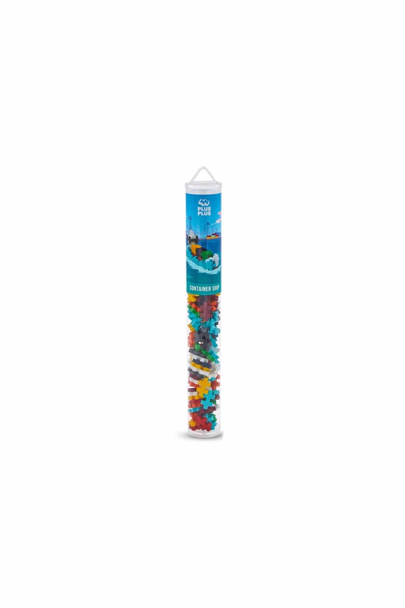 PLUS-PLUS Container Ship - 100 pieces Tube