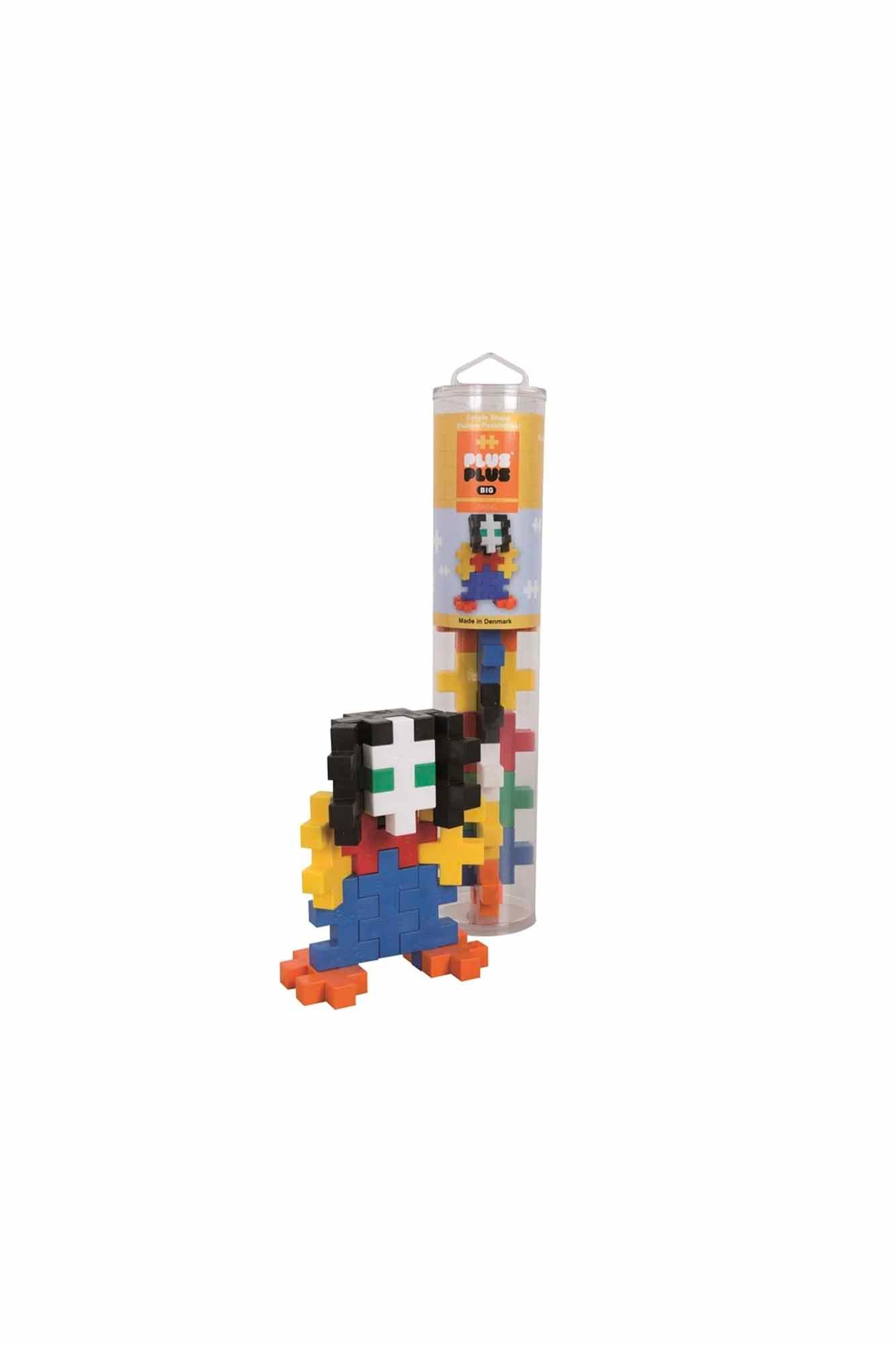 PLUS-PLUS Big Basic - 15 pieces Tube