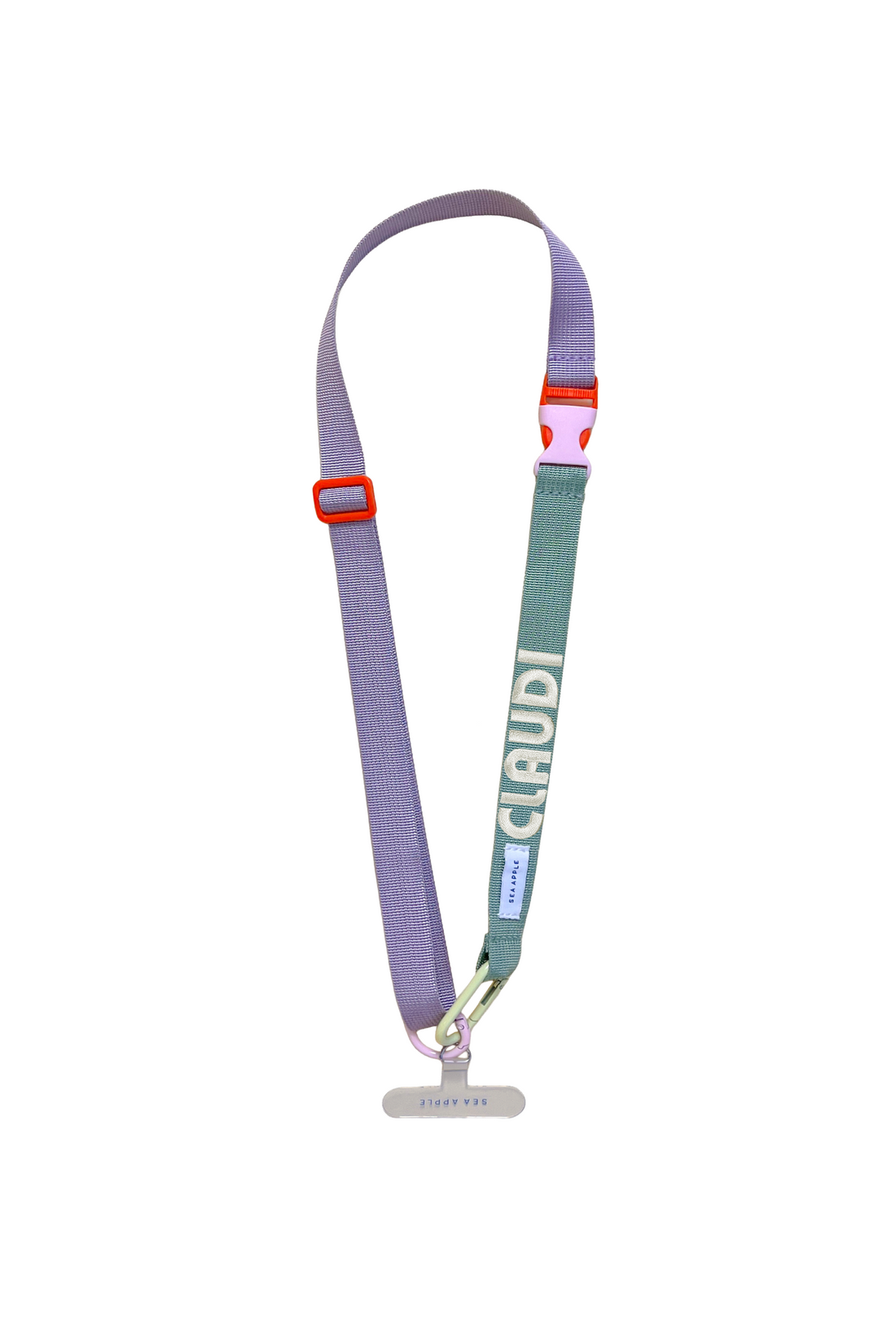 Personalisable Purple Lanyard