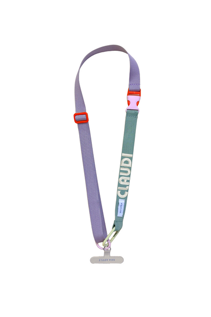 Personalisable Purple Lanyard