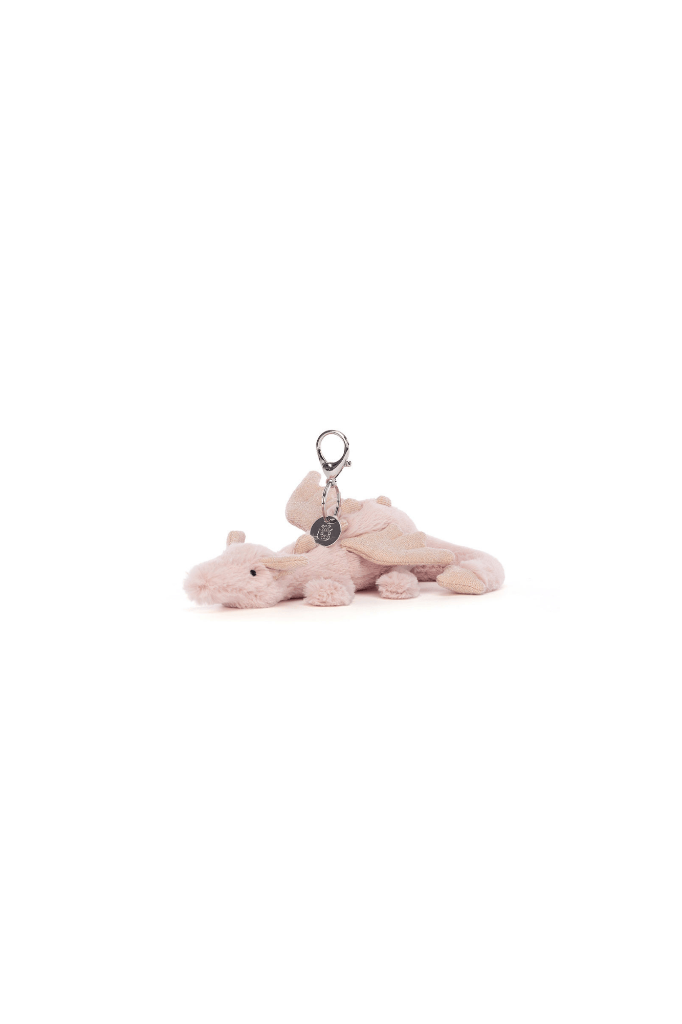 Jellycat Rose Dragon Bag Charm