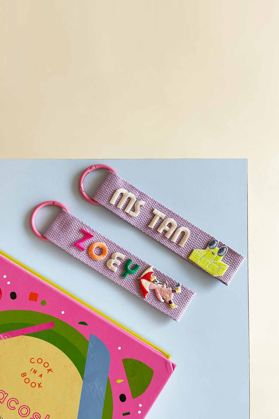 Personalisable Purple Name Tag