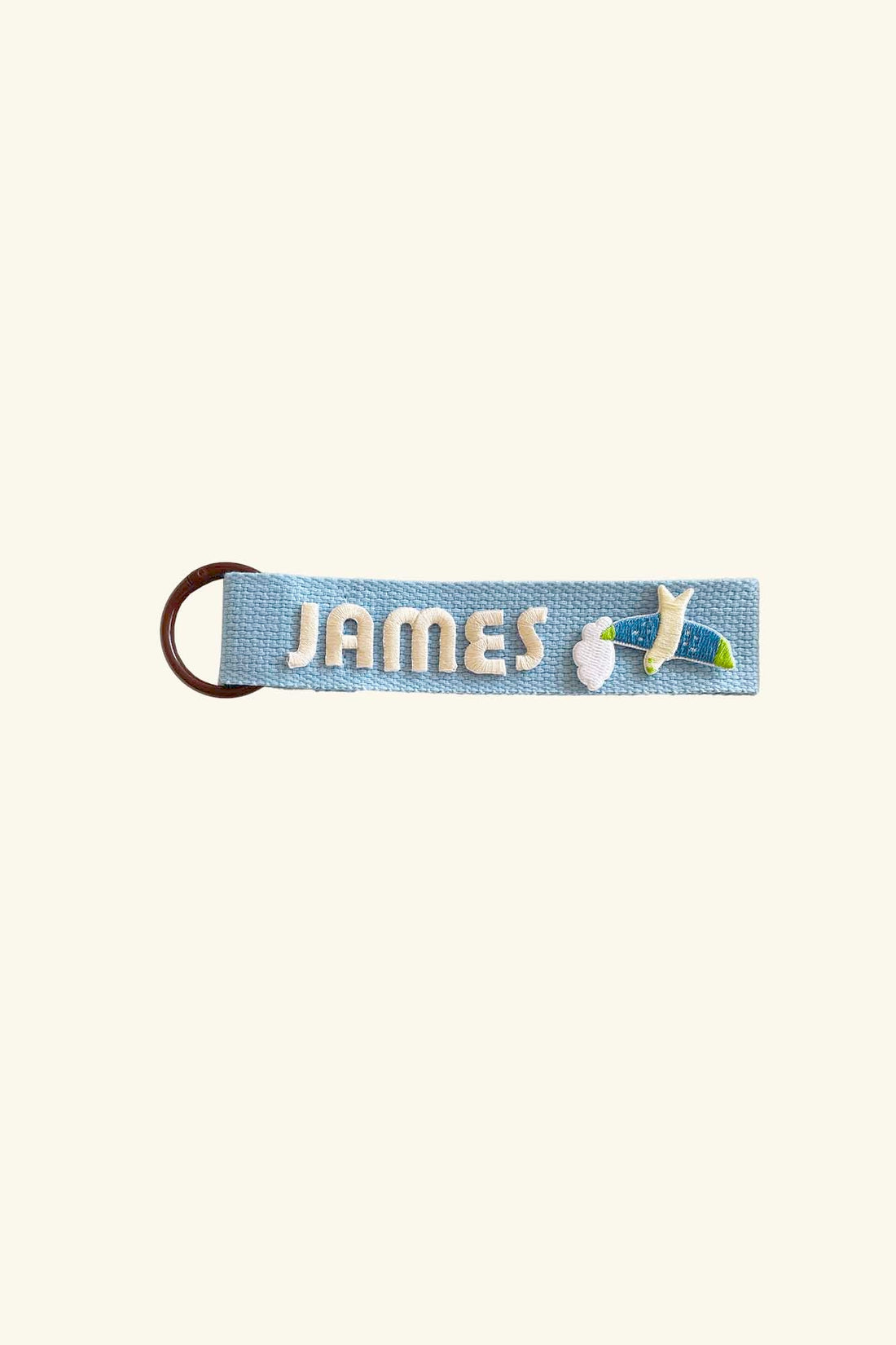 Personalisable Sky Blue Name Tag