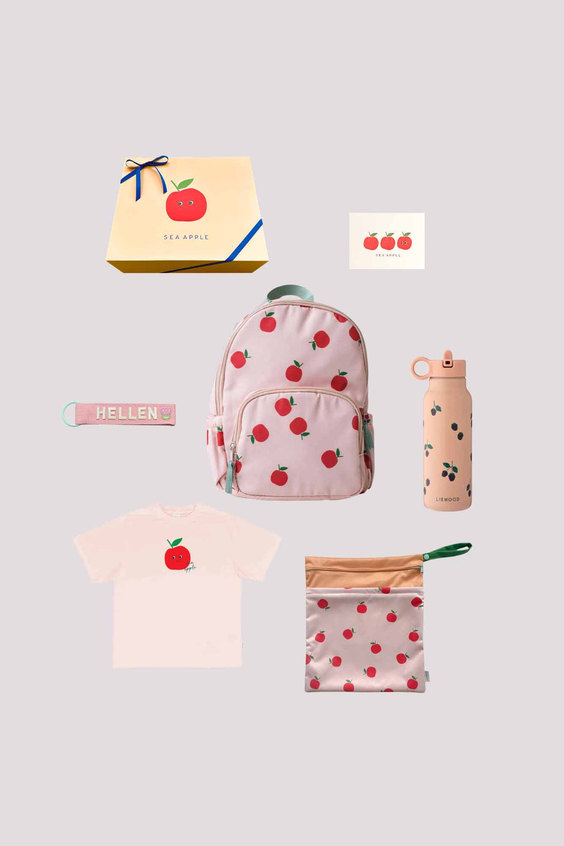 Personalisable School Essential Toddler Girl Gift Set