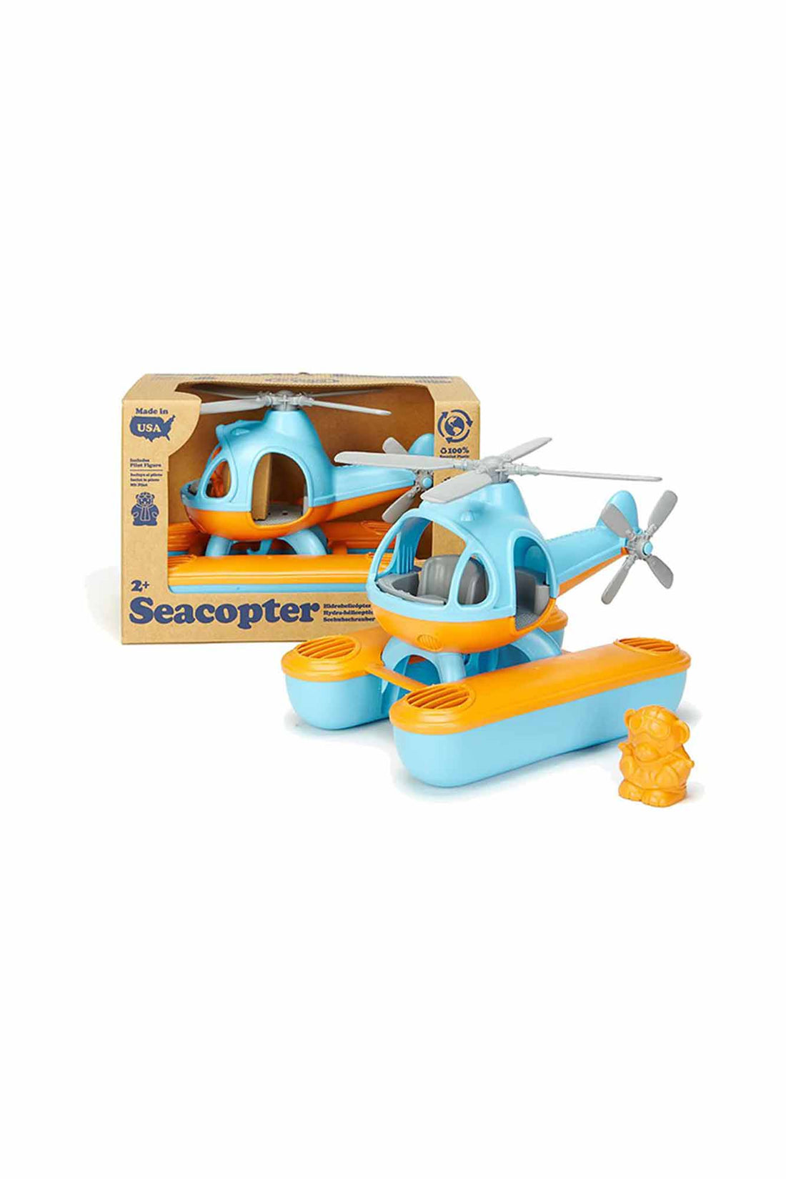 GREEN TOYS SEACOPTER BLUE
