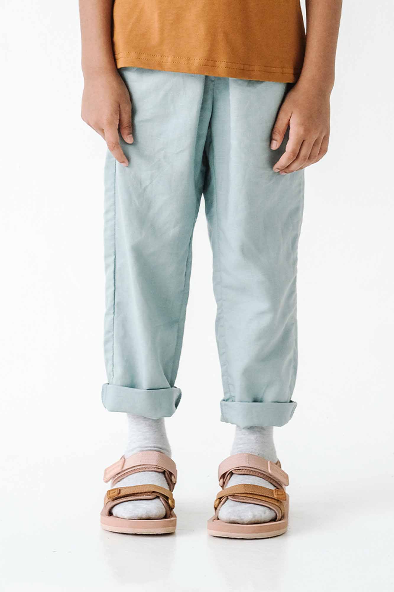 Slate Blue Ollie Trousers
