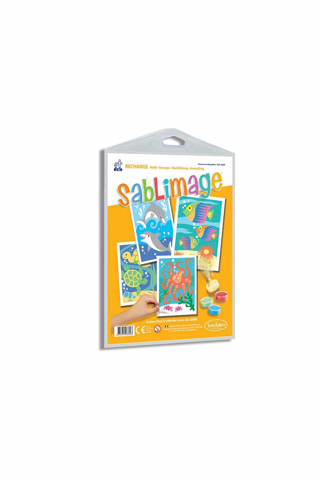 Sentosphere Sablimag Refill Cards Set - Fishes &amp; Dolphins
