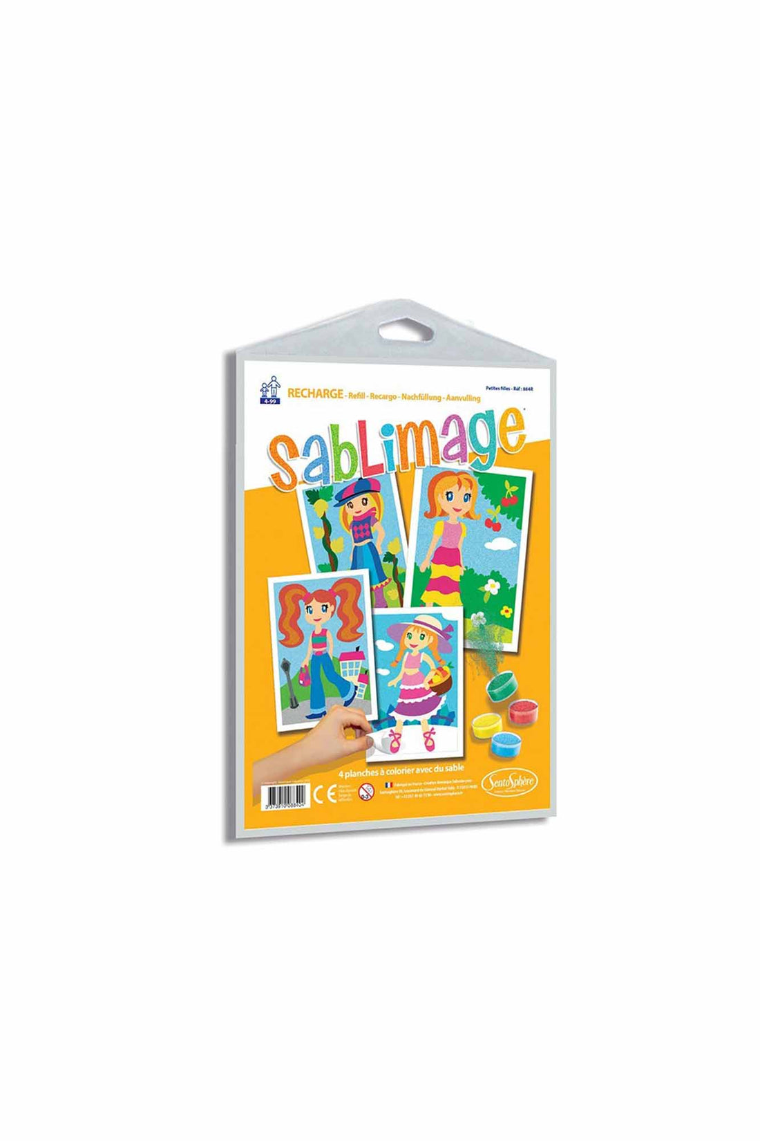 Sentosphere Sablimag Refill Cards Set - Little Girl