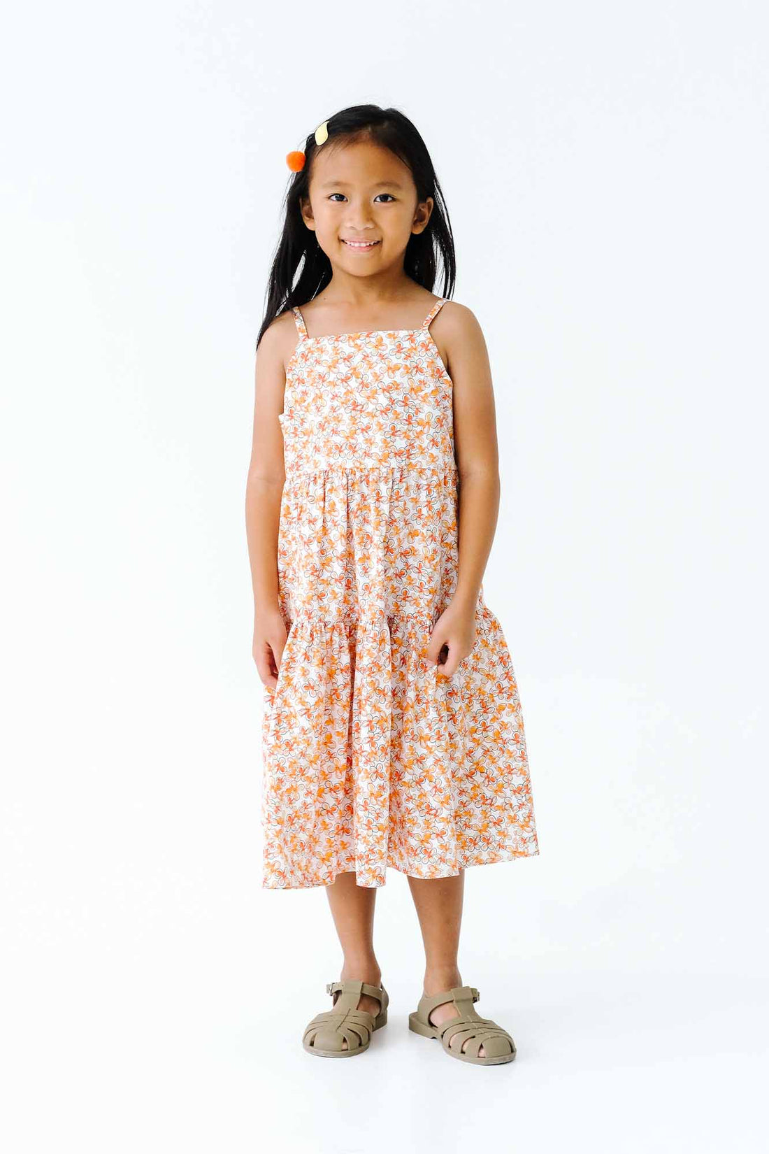 Sunset Blooms Freya Dress