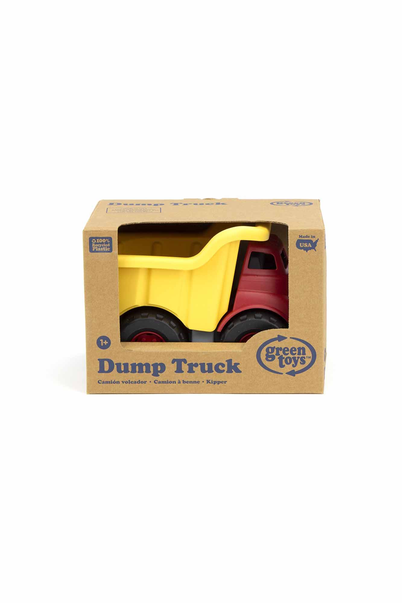 GREEN TOYS DUMP TRUCK RED