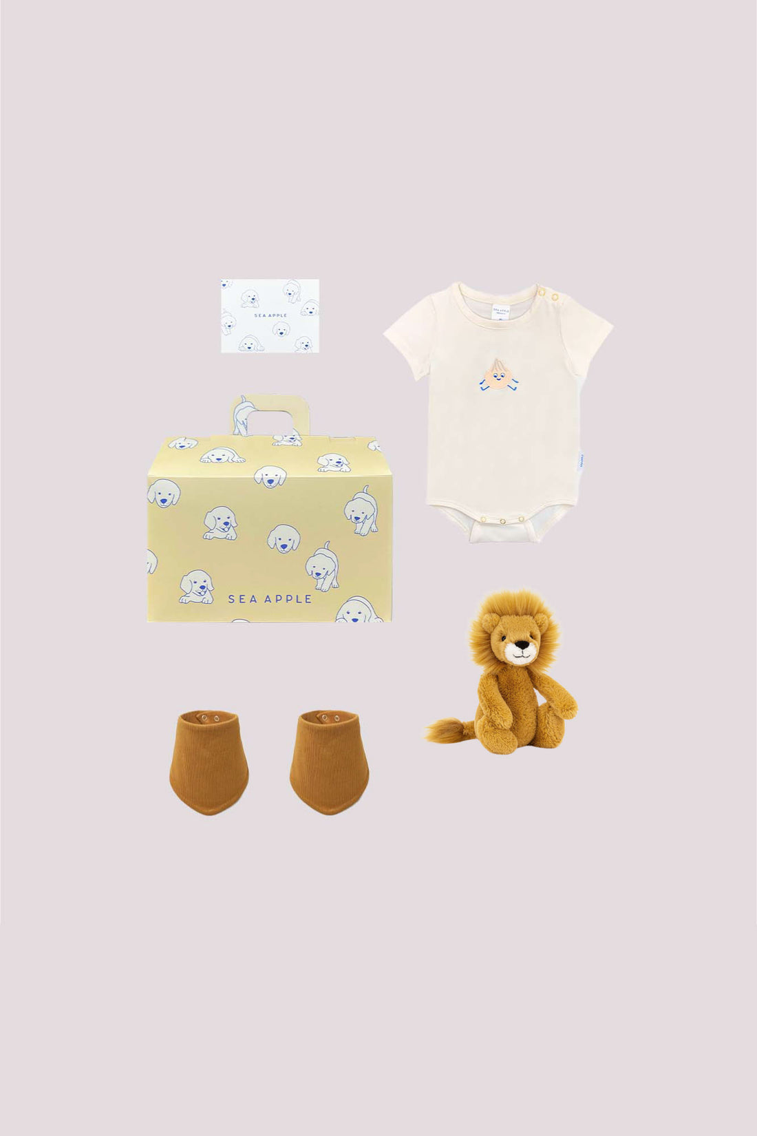 Unisex Wheat Baby Gift Set