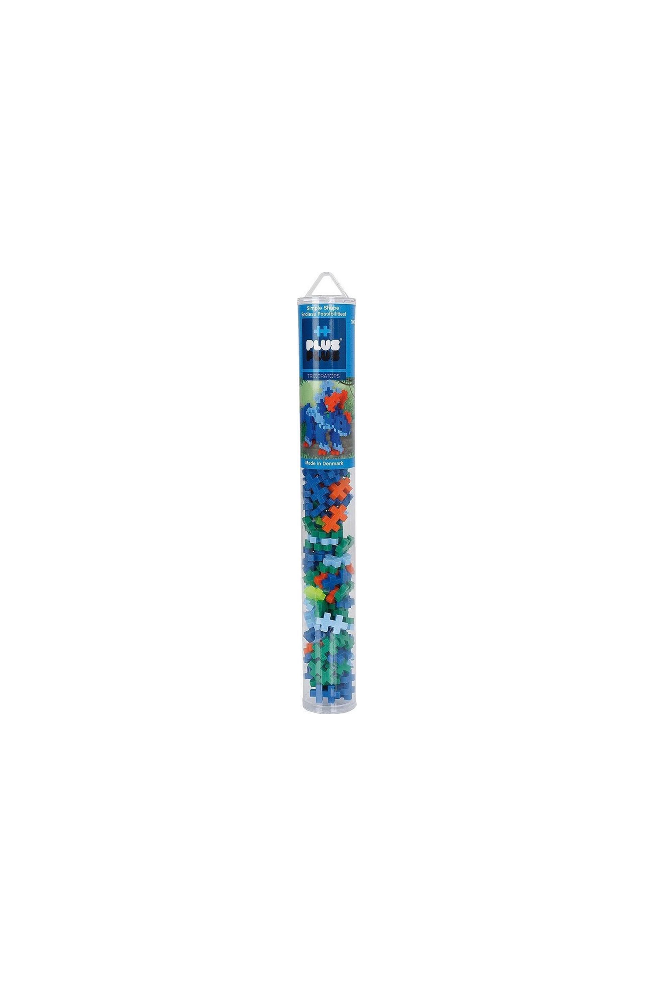 PLUS-PLUS Triceratops - 100 pieces Tube