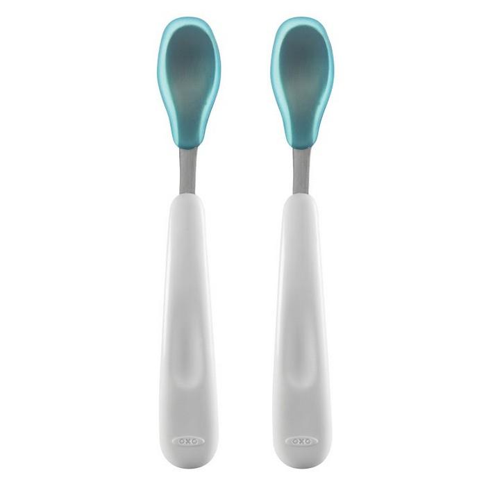 OXO TOT Feeding Spoon Set - Sea Apple