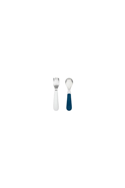 OXO TOT Fork &amp; Spoon Set - Sea Apple