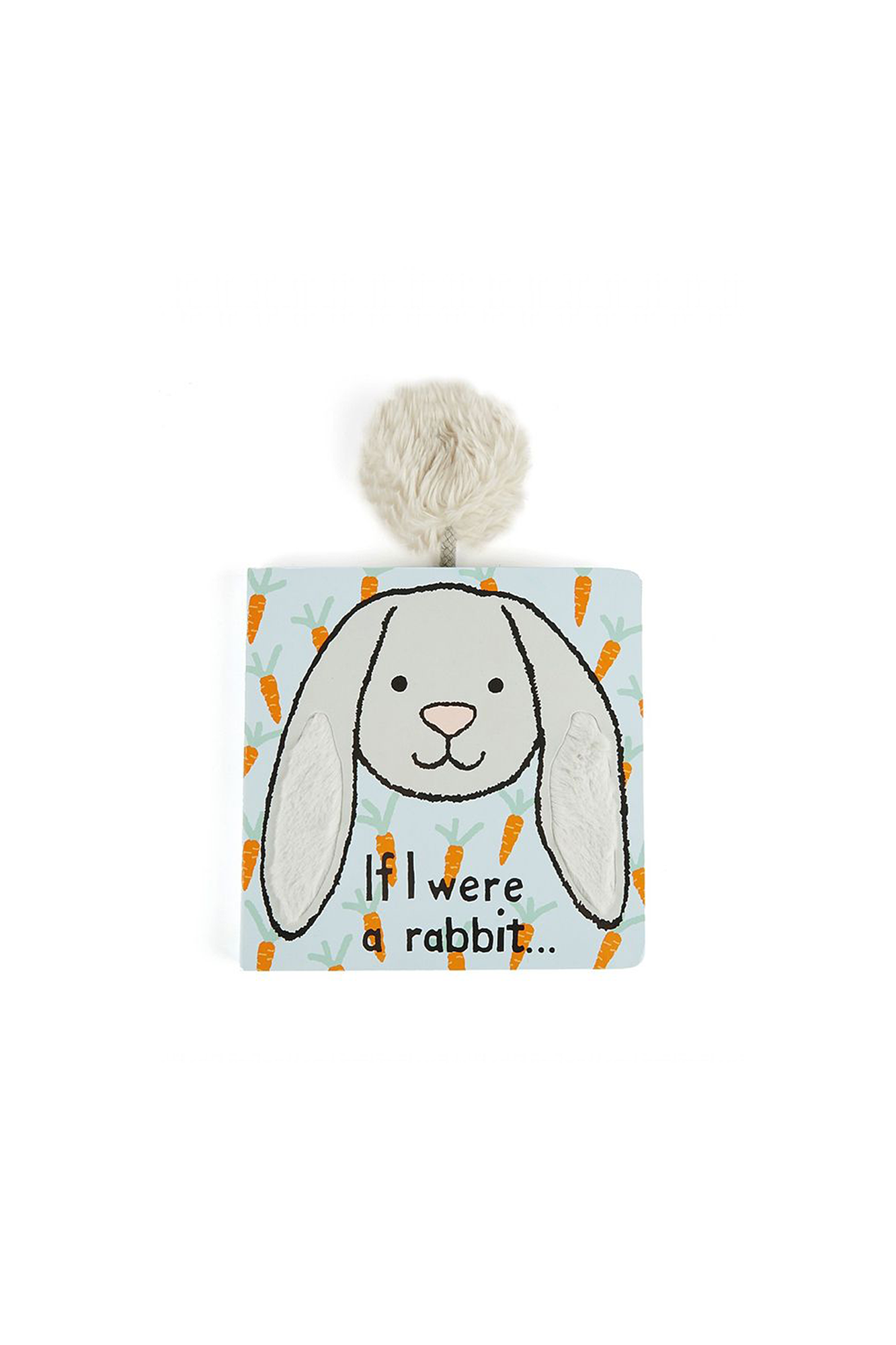 Jellycat If I Were A Rabbit Book - Silver
