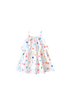 Color Speckles Swing Dress - Sea Apple