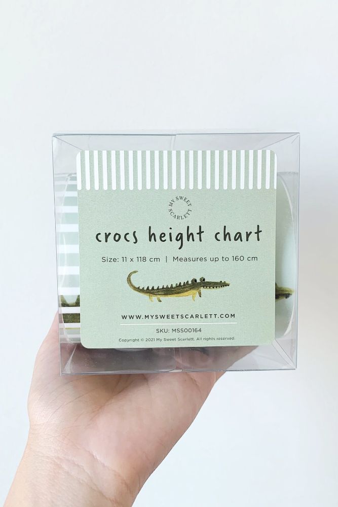 Crocs Height Chart - Sea Apple
