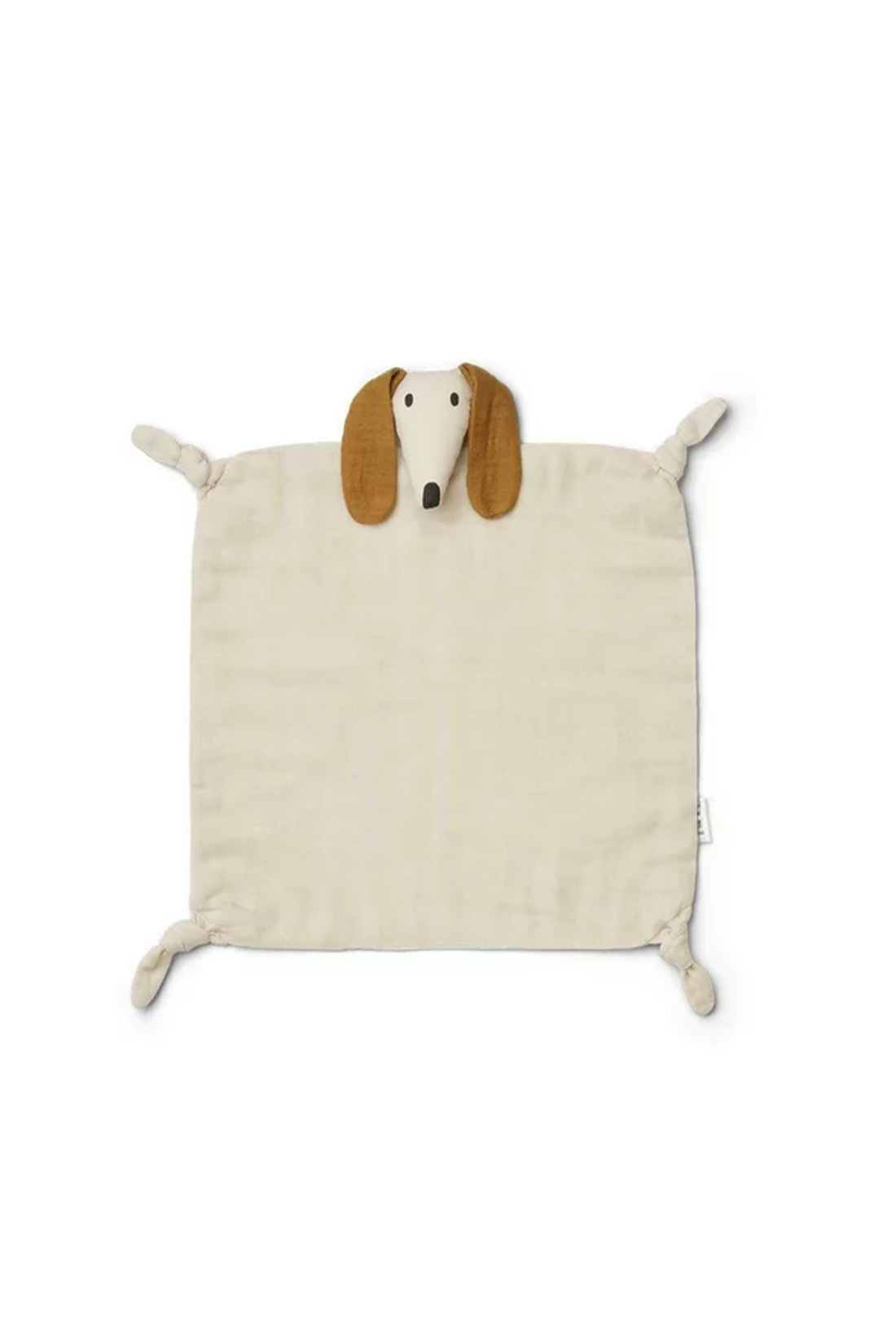 Personalisable Liewood Dog Sandy Mix Agnete Cuddle Cloth