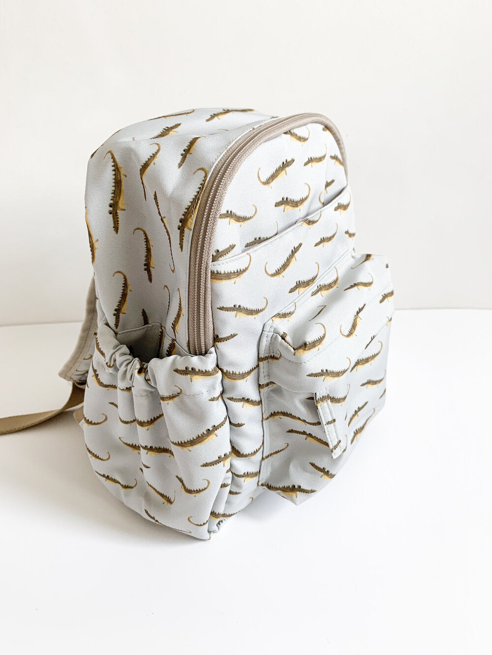 Crocodile Backpack - Sea Apple