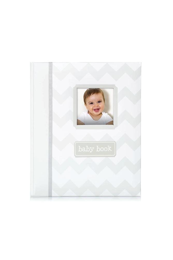 Little Pear Chevron Baby Book - Sea Apple