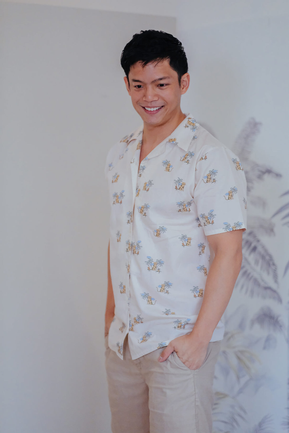 Mr Tropical Tiger Adults Hawaiian - Sea Apple