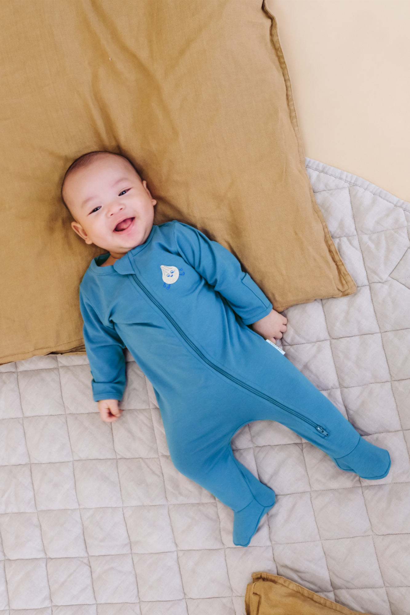 My Little Dumpling Baby Sleepsuit