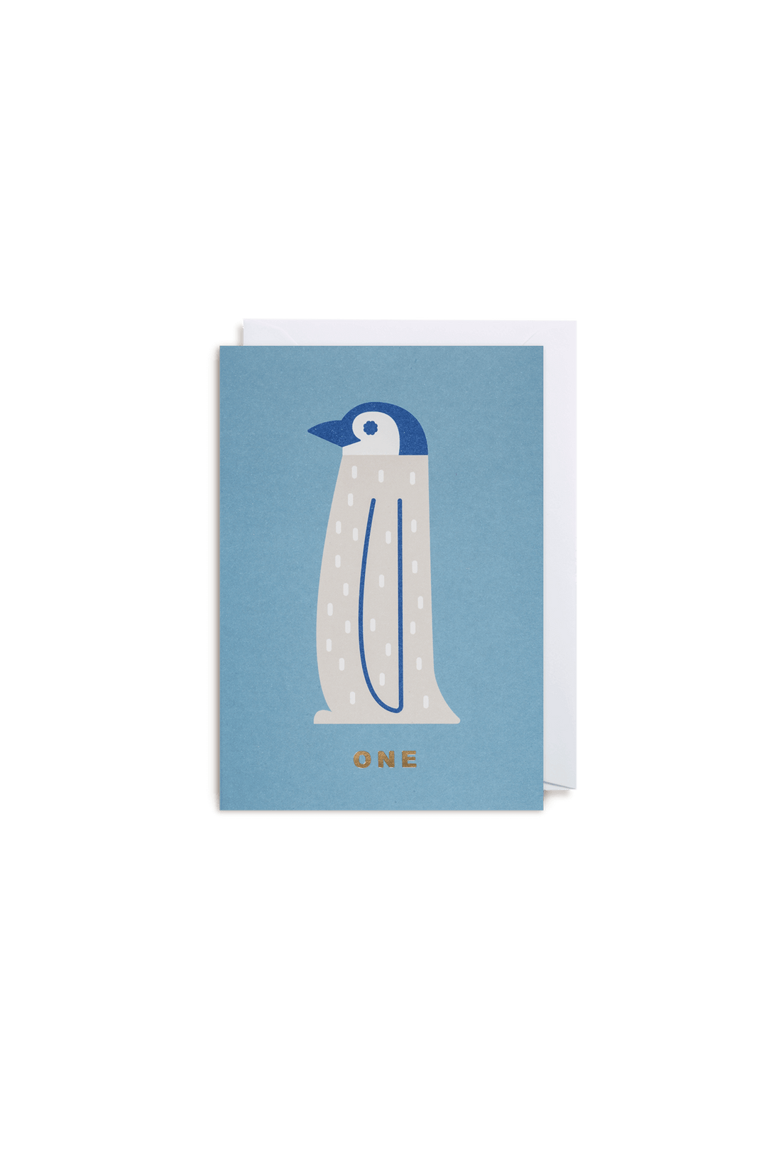 Number One Penguin Greeting Card - Sea Apple