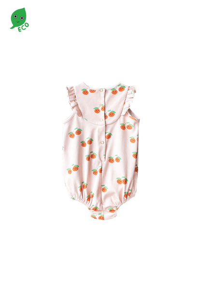 Oranges Ruffled Playsuit