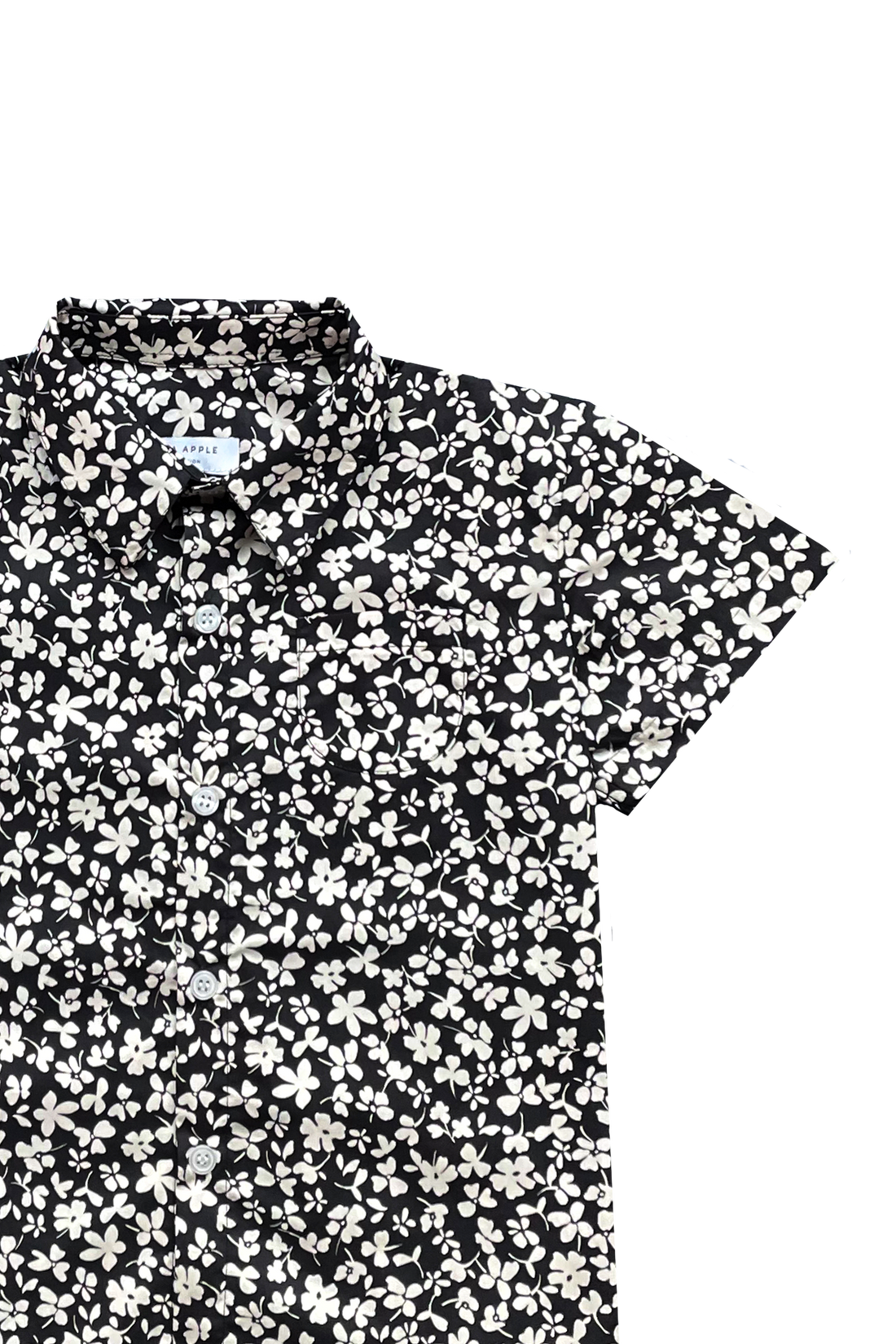 Plum Blossom Collared Shirt