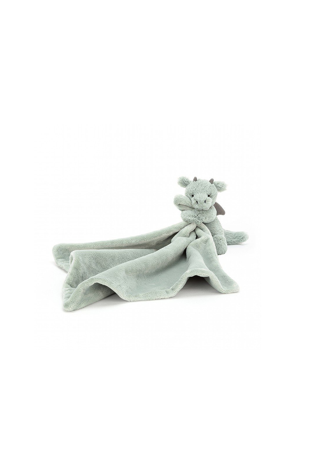 Personalisable Jellycat Bashful Dragon Soother - Sea Apple