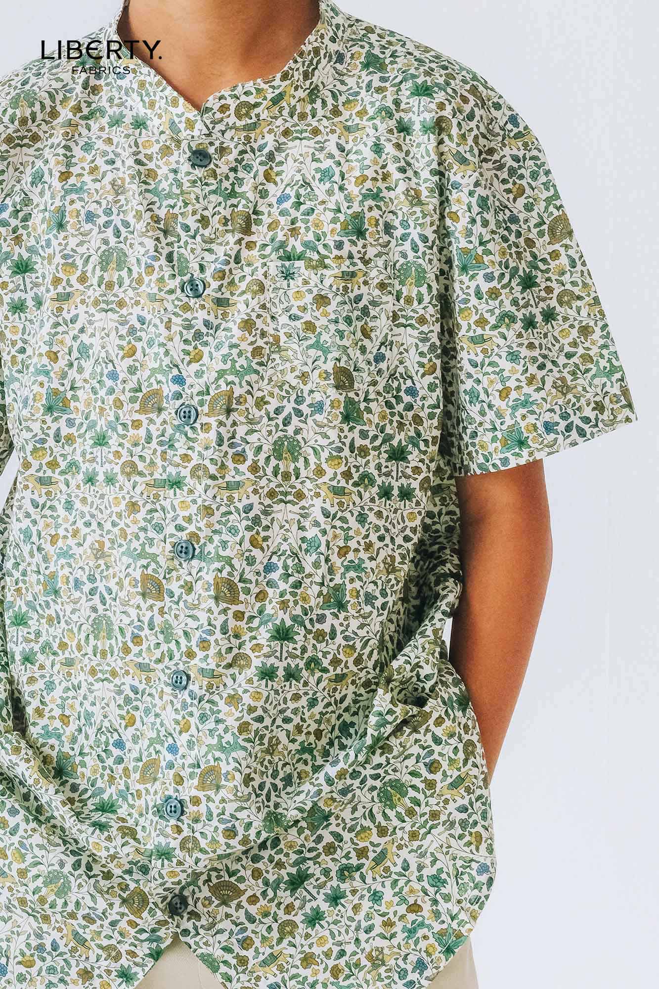 Silk Road Liberty Mandarin Shirt