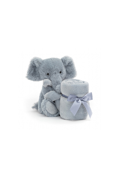 Personalisable Jellycat Snugglet Elephant Soother - Sea Apple