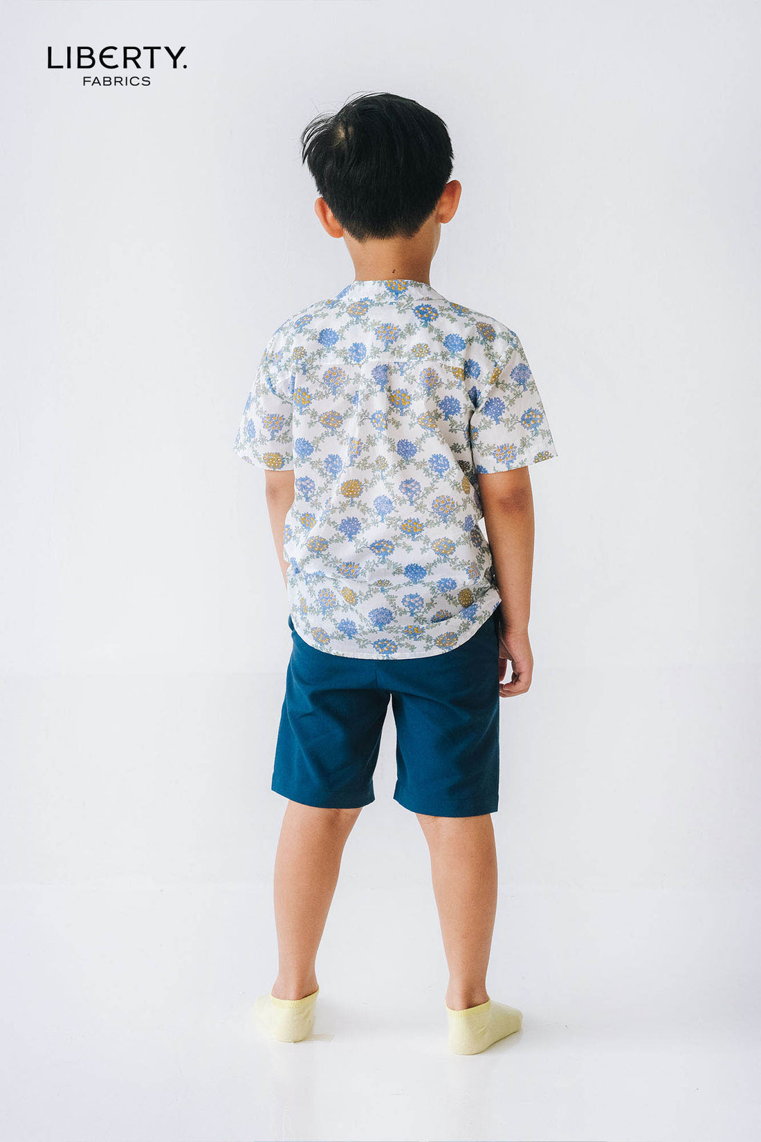 Spring Orchard Liberty Mandarin Shirt