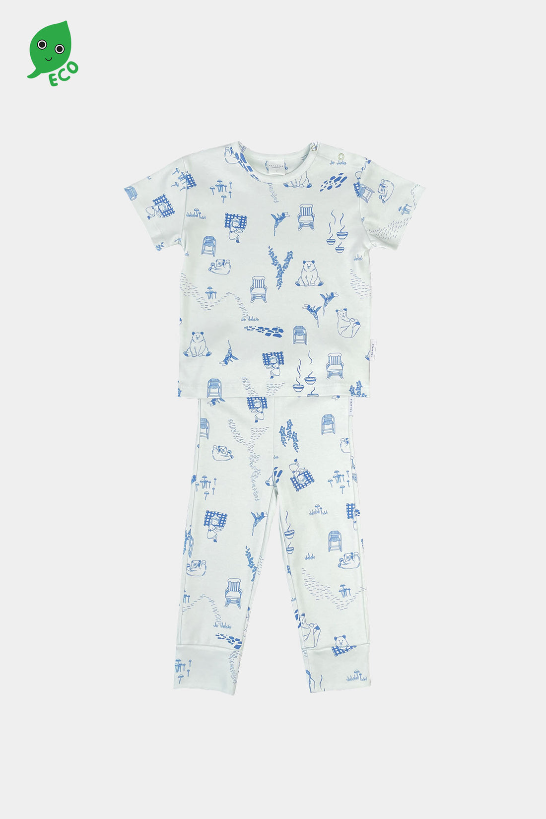 Three Bears Pyjamas Top &amp; Pants Set