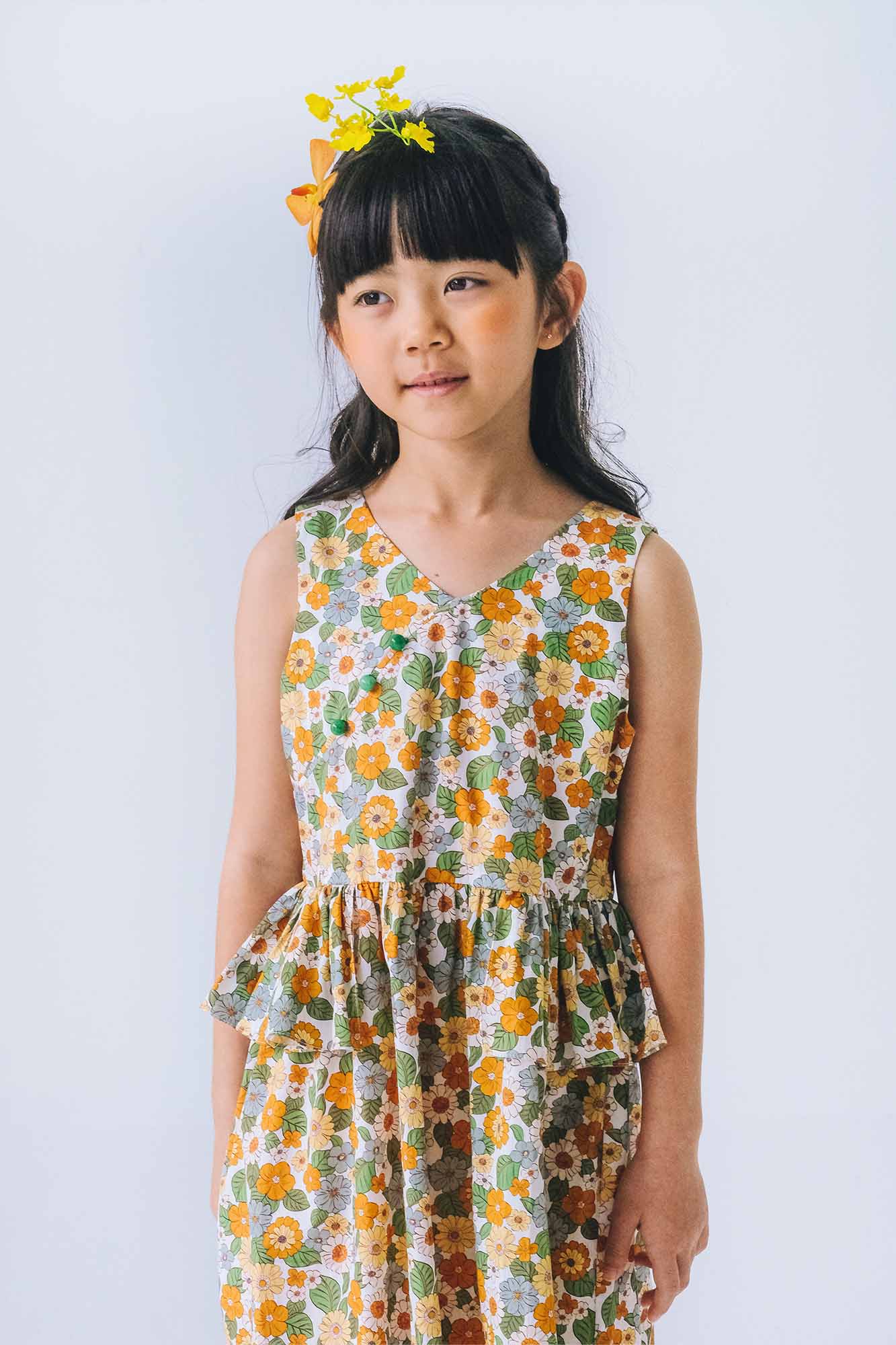 Kumquat V Neck Dress