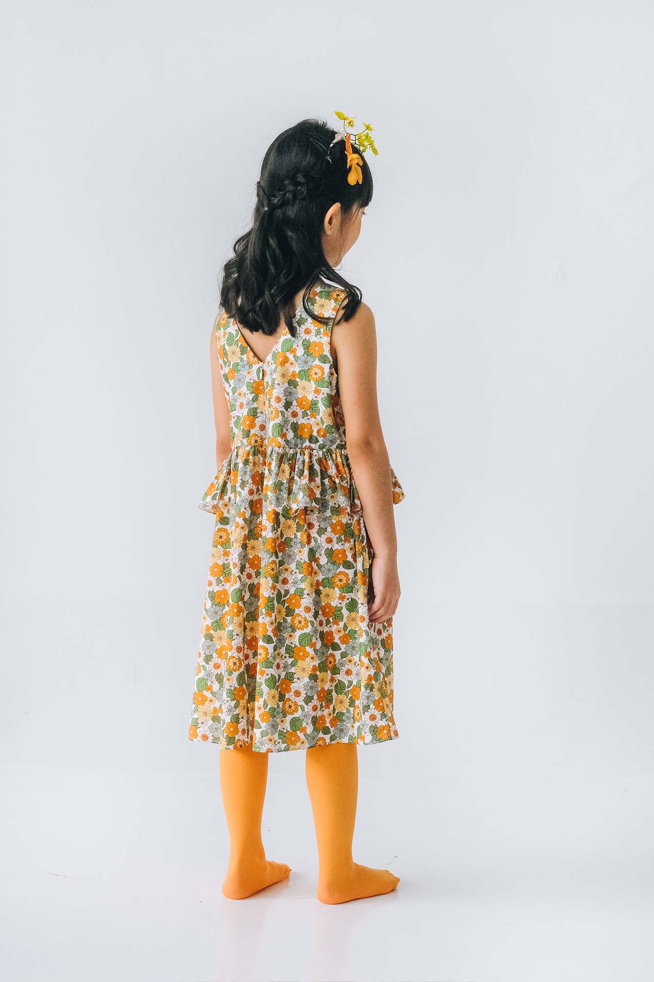 Kumquat V Neck Dress