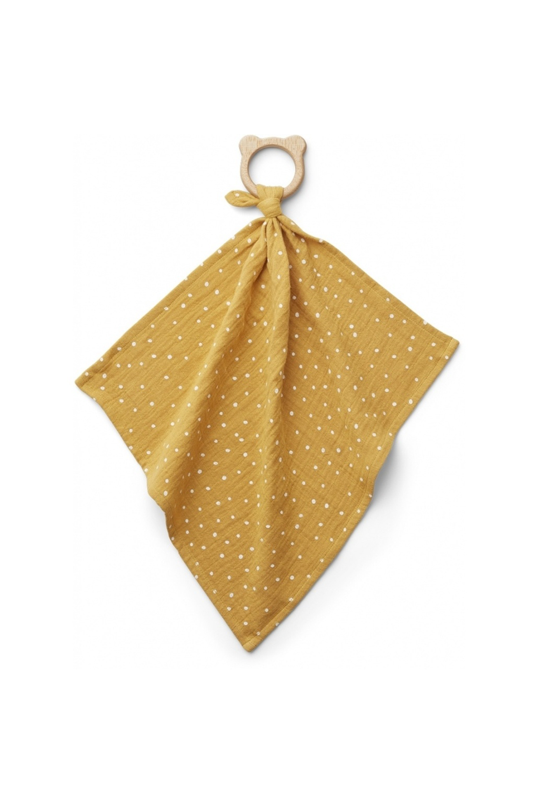 Liewood Confetti Yellow Mellow Dines Teether Cuddle Cloth