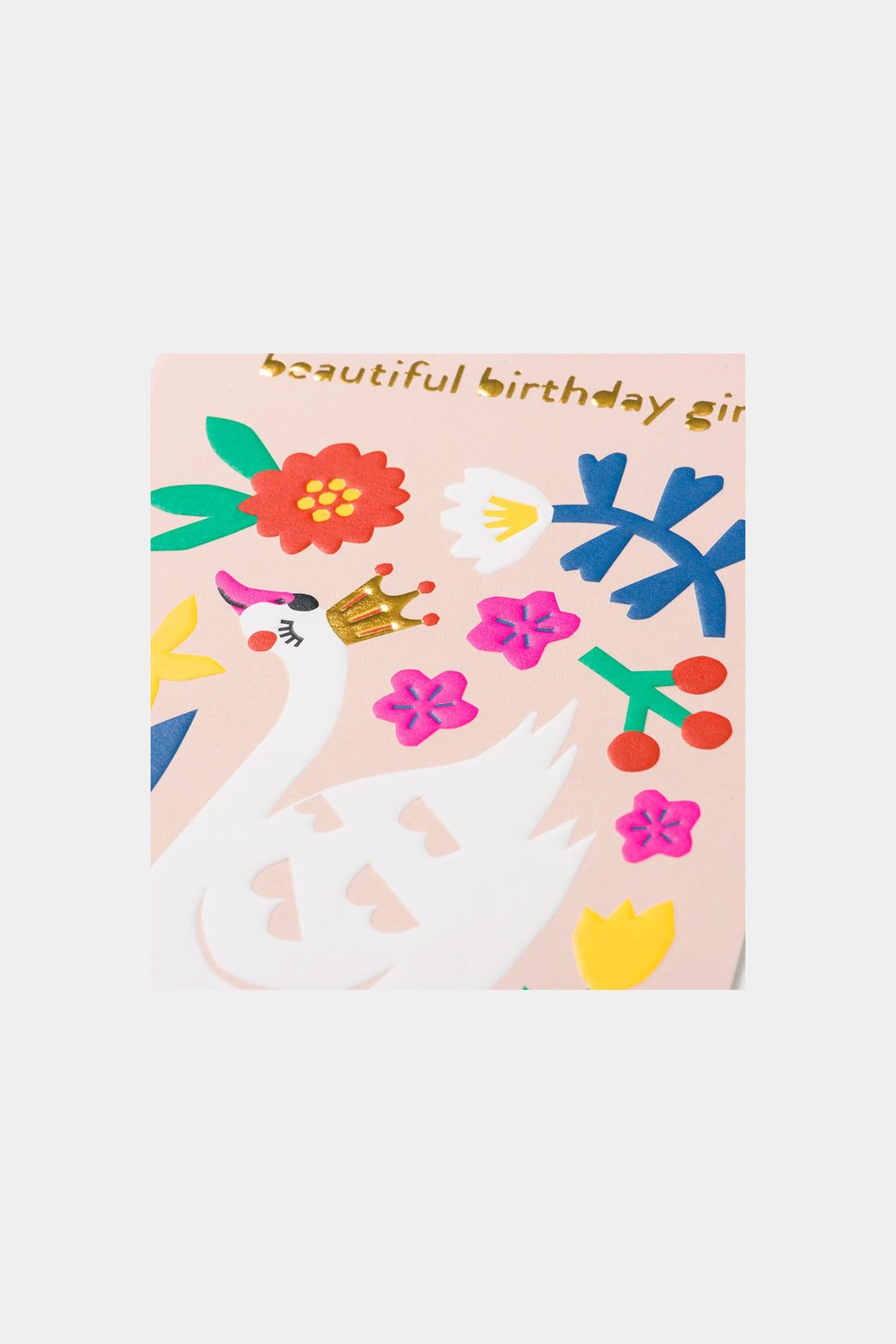 Beautiful Birthday Girl Greeting Card