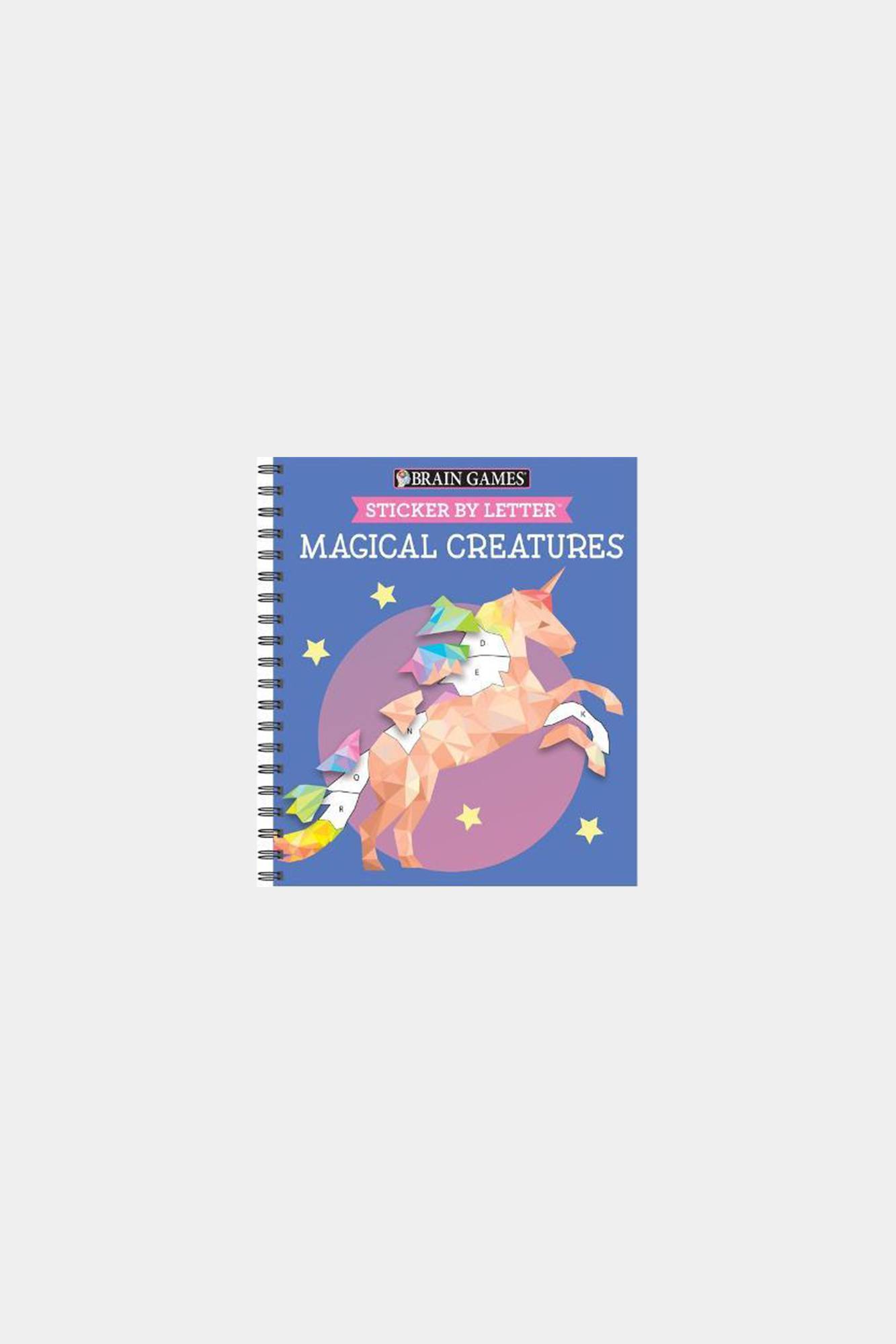 Brain Games - Sticker by Letter: Magical Creatures