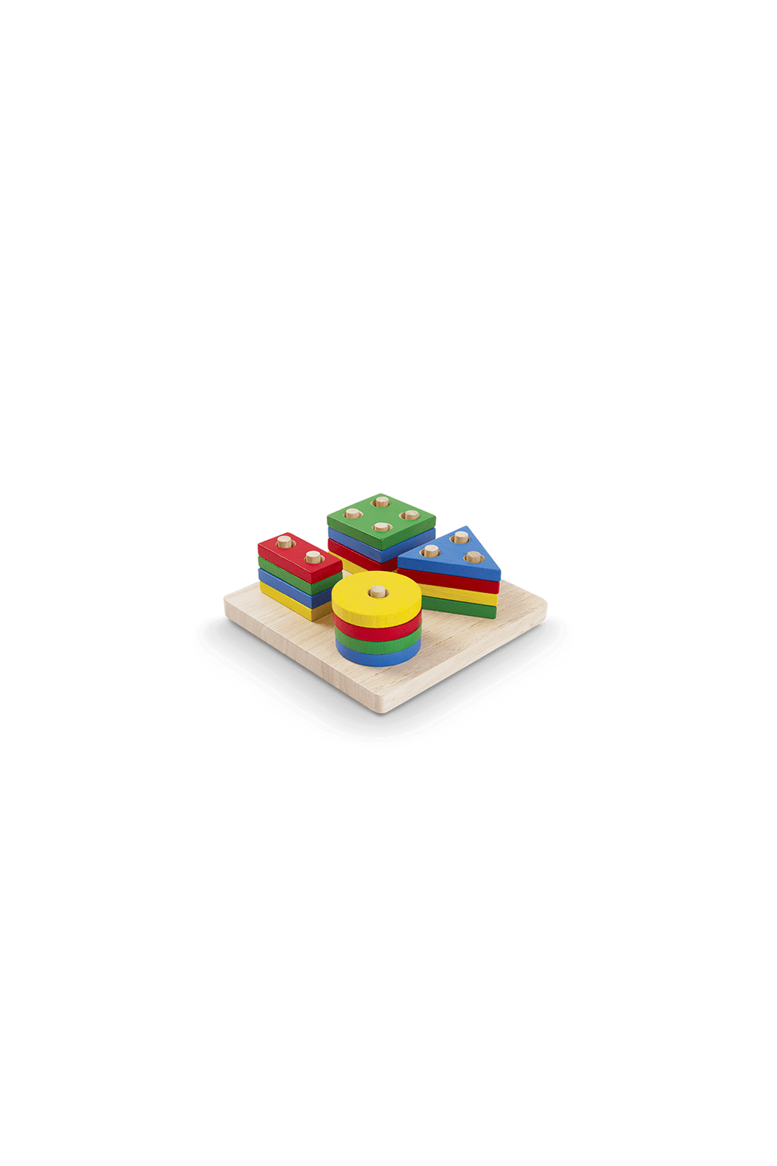 Plantoys Games GEOMETRIC SORTING BOARD
