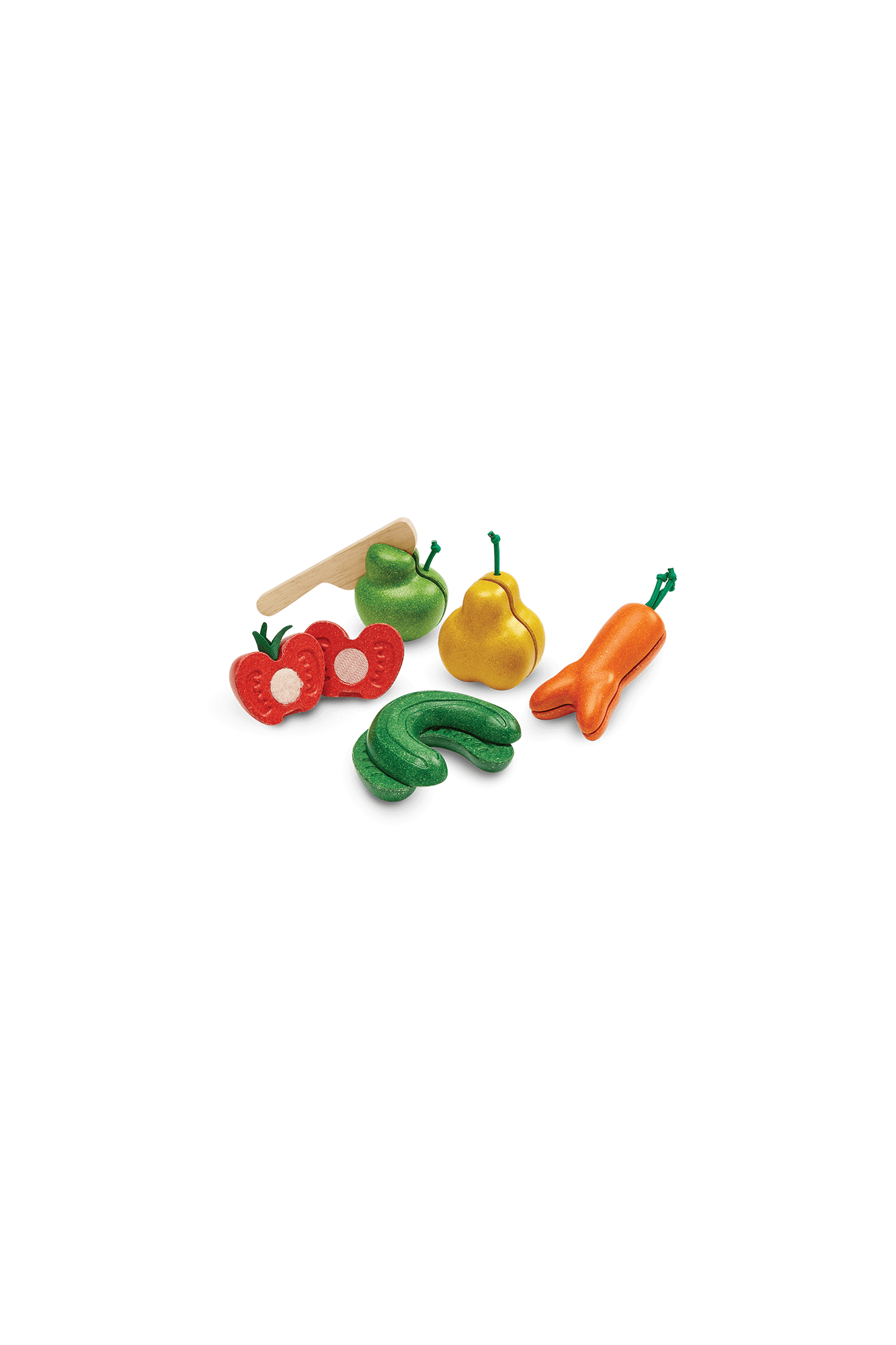 Plantoys Toys WONKY FRUIT &amp; VEGETABLES