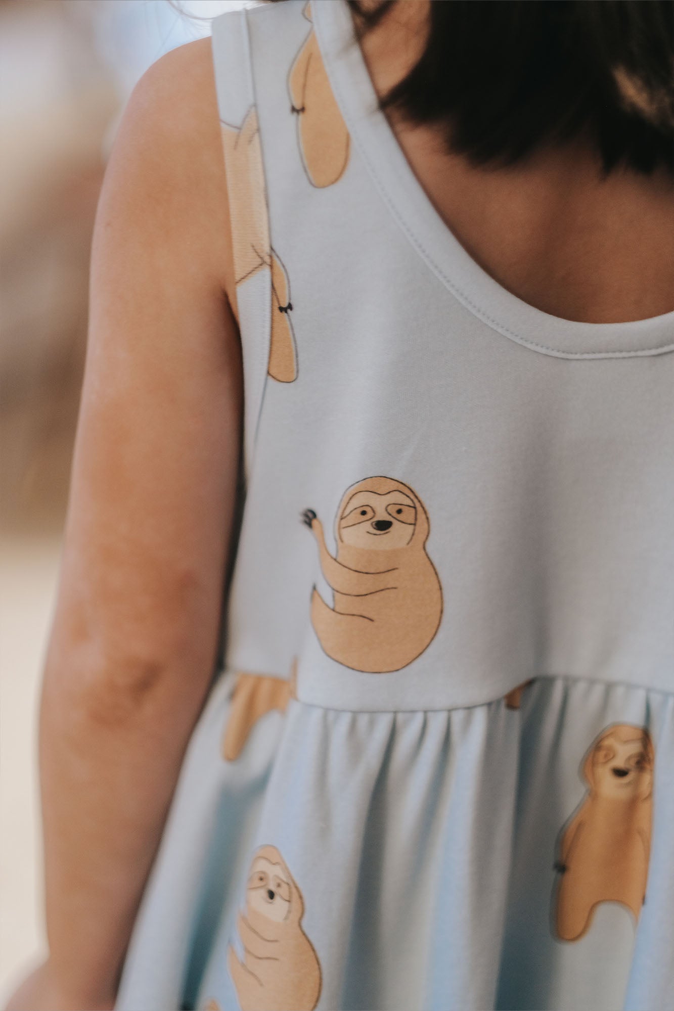 Sloth Sleeveless Dress