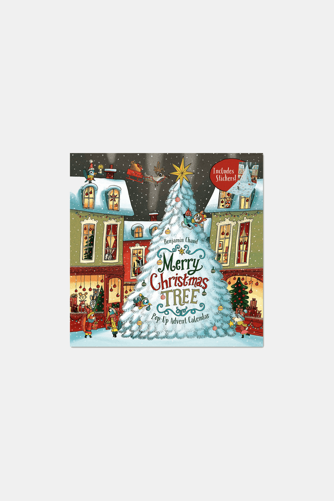 Various Publishers Books Merry Christmas Tree Pop-Up Advent Calendar